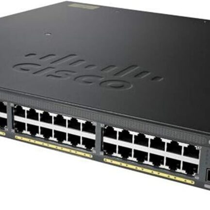 Cisco Catalyst WS-C2960X-48LPS-L 48 Port Ethernet Switch with 370 Watt PoE,Black