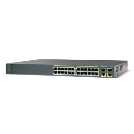 Cisco WS-C2960X-24PS-L Catalyst 2960 with 24 Ports 370W Gigabit POE Switch