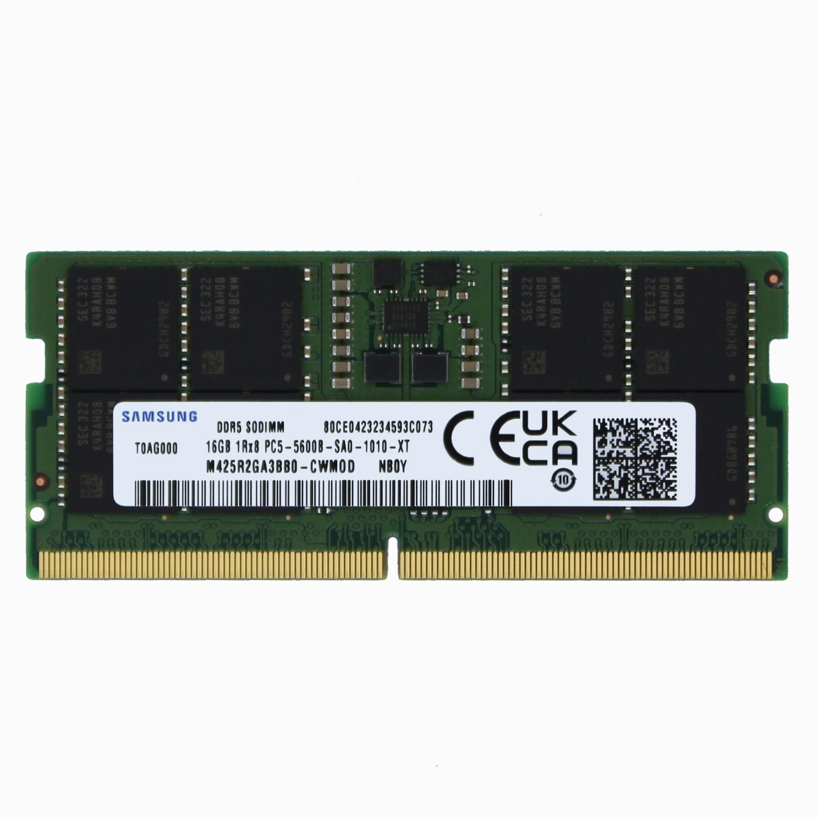 16GB DDR5 5600MHz Laptop RAM – PC5-44800 SO-DIMM Memory