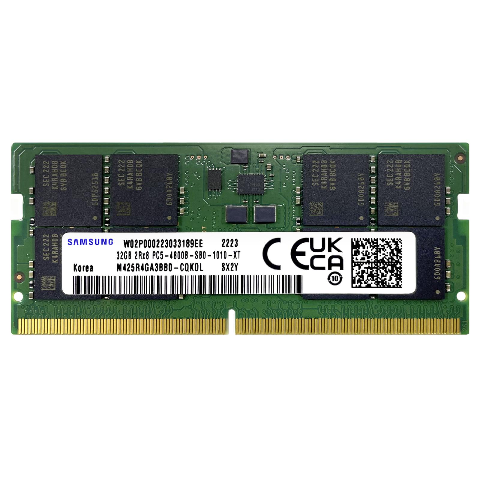 32GB DDR5 Laptop RAM – 262-Pin SO-DIMM Memory Upgrade