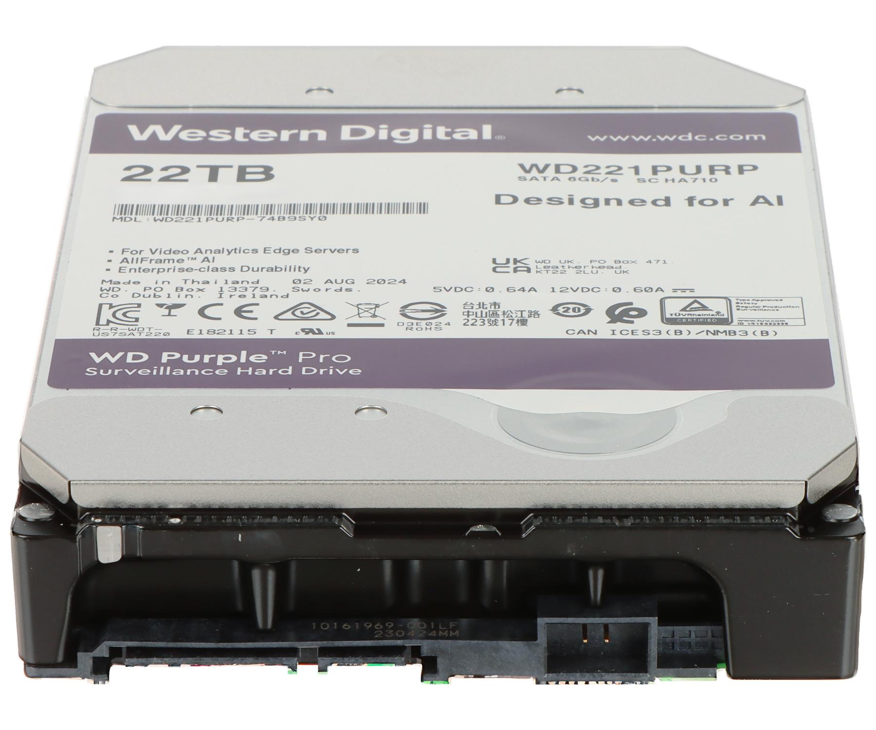 22TB Desktop Internal Hard Disk Drive (HDD) – High-Capacity 3.5-Inch Storage